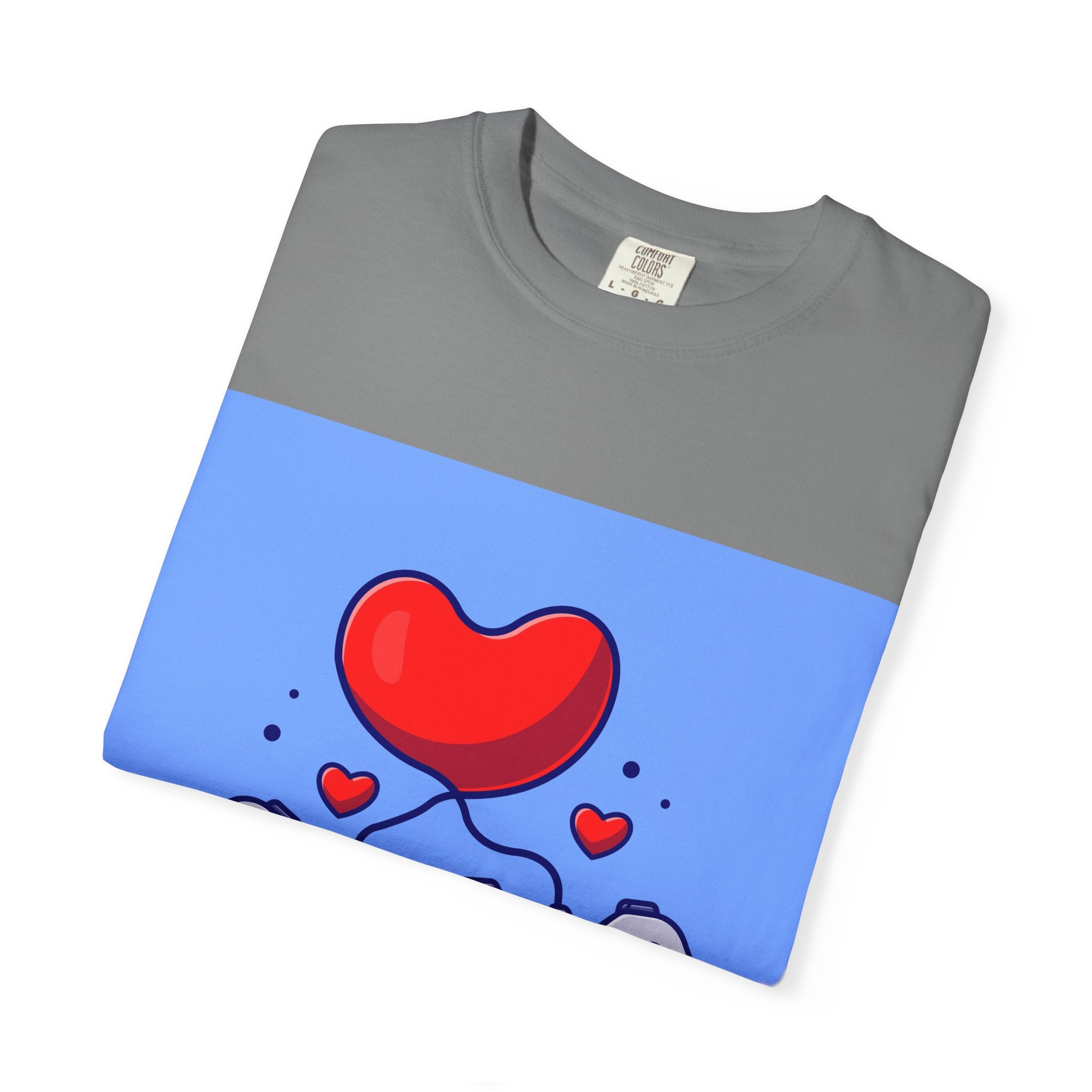 Gamer Love T-Shirt, Unisex Apparel, Cute Gaming Tee, Valentine's Gift, Gaming Enthusiast Shirt