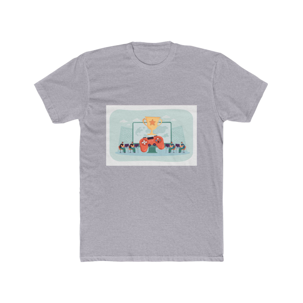 Gamer's Paradise Unisex Cotton Crew Tee, Gaming Shirt, Video Game T-Shirt, Gift for Gamers, Casual Wear, Fun Graphic Tee